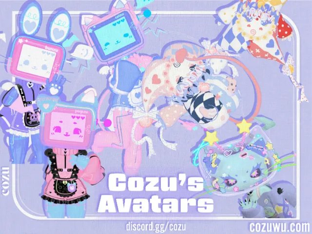 Cozu's Avatars PC QUEST FACE TRACKING