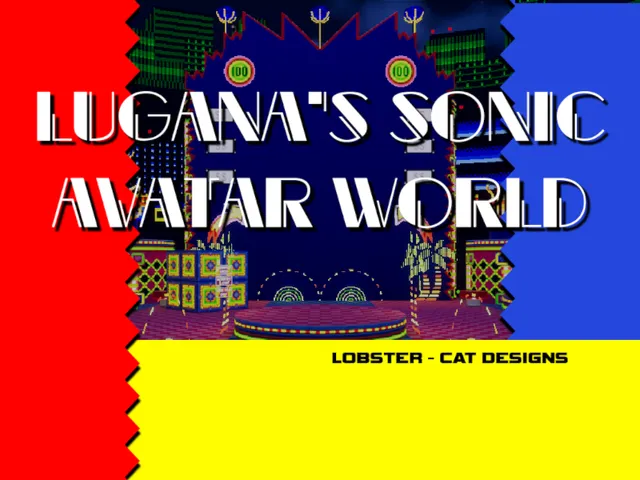 (LCD) Lugana's Sonic Avatar World