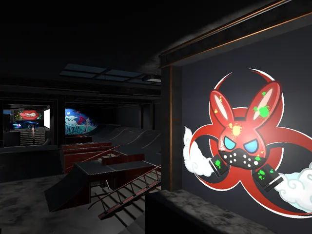 2000s skate park world