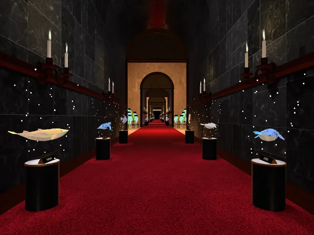 ＂vortex＂ Entrance