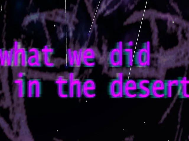 what we did in the desert