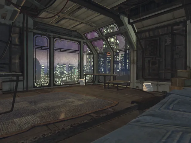 Isaac's Apartment‚ Lunar colony