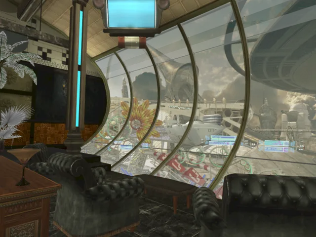 Raines' Office & Eden Grand Prix (Final Fantasy XIII)