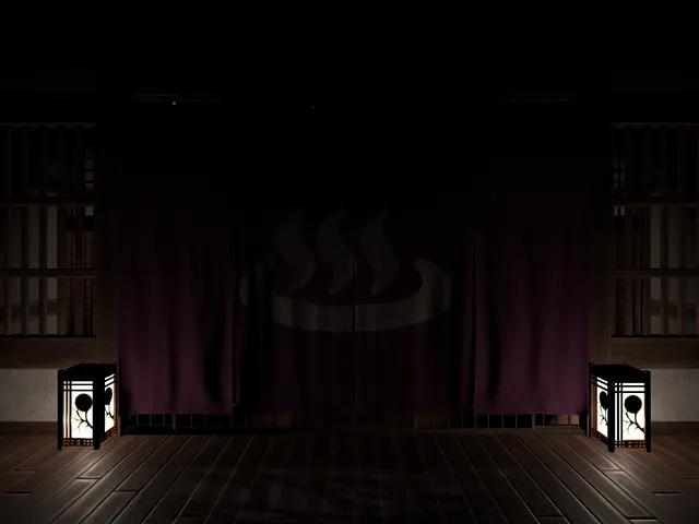 「the Onsen」- in winter