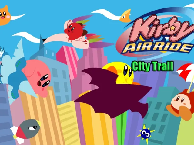 Kirby Air Ride City Trial
