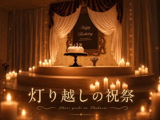 灯り越しの祝祭