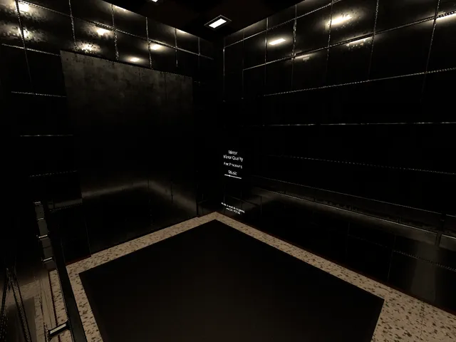 you were shopping for a new shirt but you like chilling in the elevator