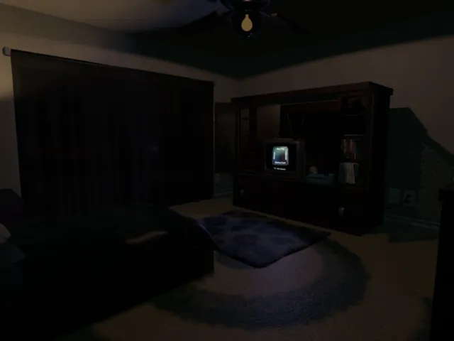 Late Night Bedroom