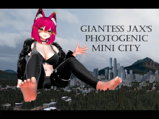 Giantess Jax's Photogenic Mini City