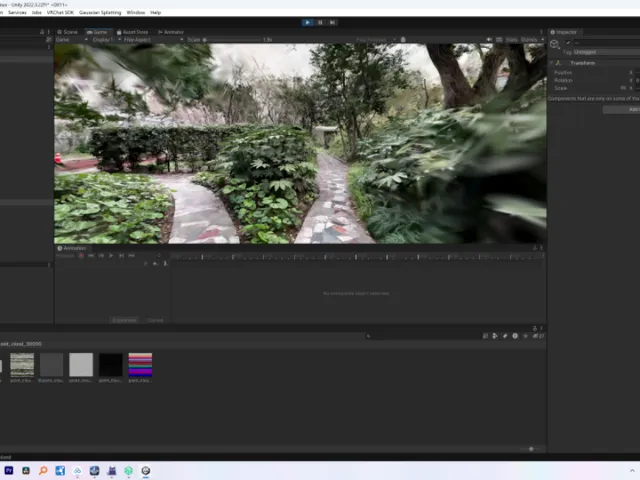 某个学校的小花园