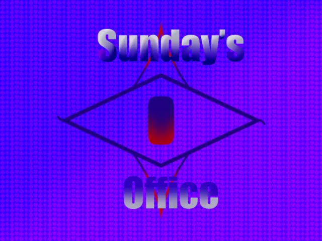 Sunday's Office⁄Lab