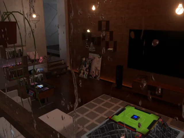 麻雀して寝るための部屋