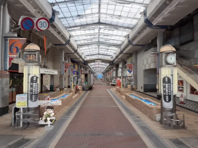 新潟市 ぷらっと本町＆人情横丁 商店街フォトグラメトリ