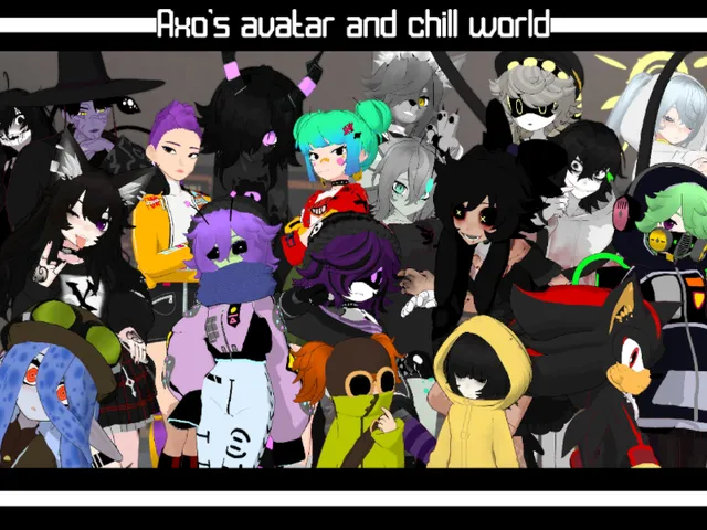 Axo's avatars and chill world