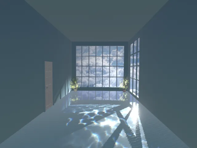Liminal pool room-虚假之空