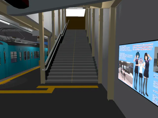 分居茶河駅（仮設）