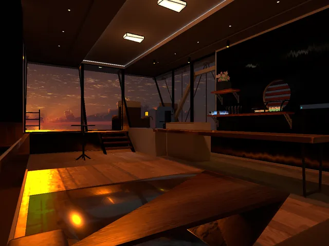 SunsetBoatBar【夕刻を刻む船】SDK3