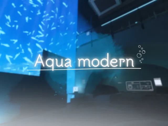 Aqua modern