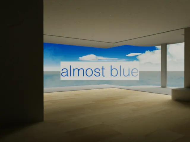 almost blue