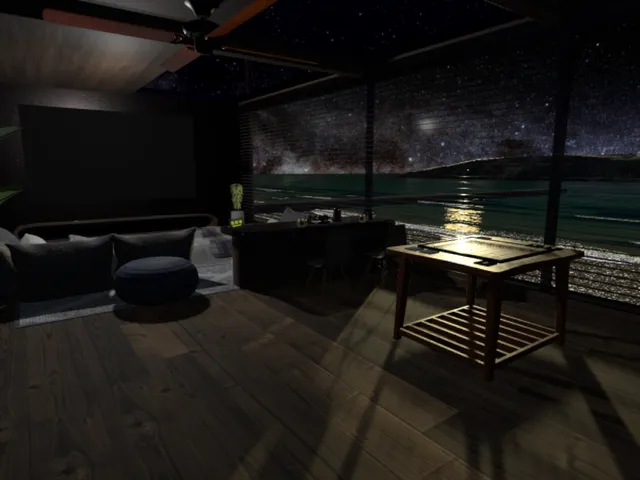 のんびりできる部屋