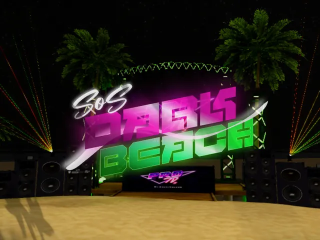 SOS~DARK BEACH