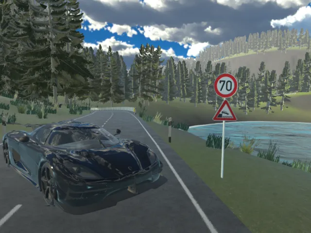 Moutain Lake Racetrack