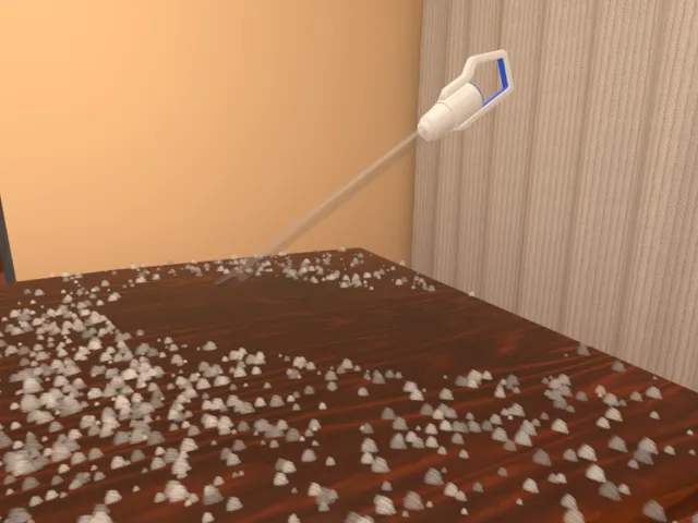 Vacuum Cleaning Simulator