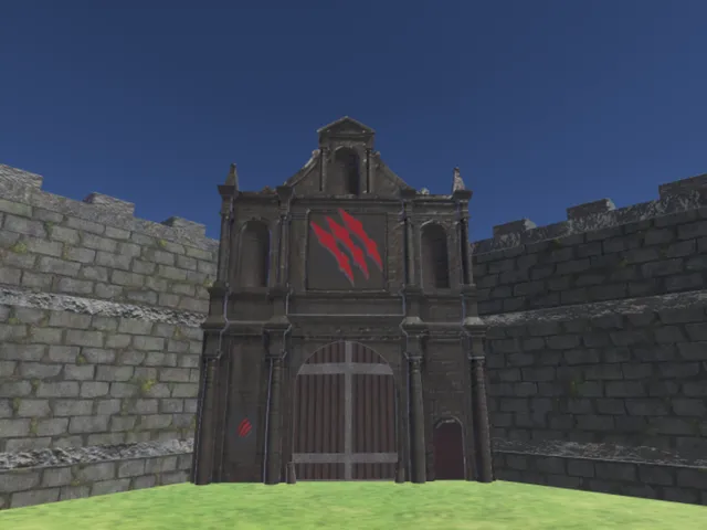 Crimson Crusader Court Yard