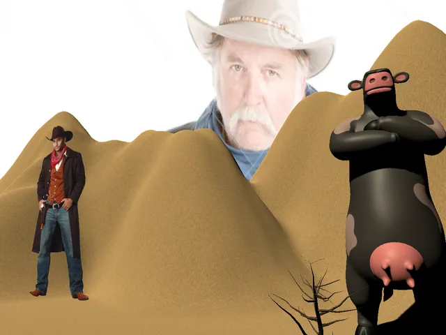 no scoundrel no good skunks allowed here․ only honest to goodnest God fearing ranchers and cowboys are allowed here․