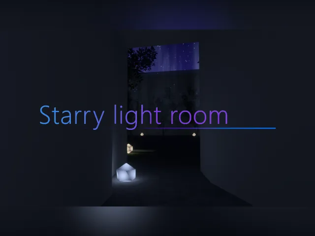 Starry light room - 夜空の部屋