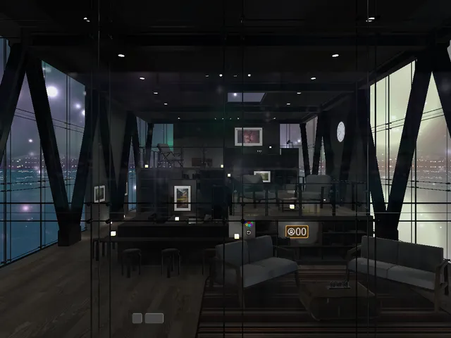 glasshouse 雨