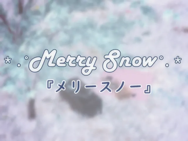 Merry Snow 『メリースノー』