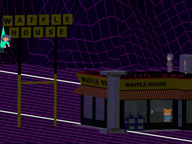 Vaporwave Waffle House v2․2