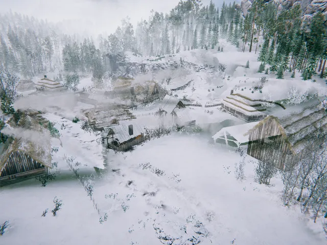 Winter Forest Environment