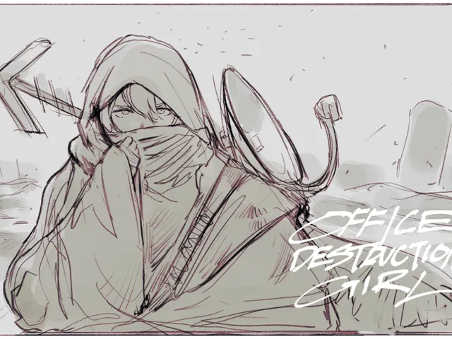 ［詫ビガ］ OFFICE DESTRUCTION GIRL