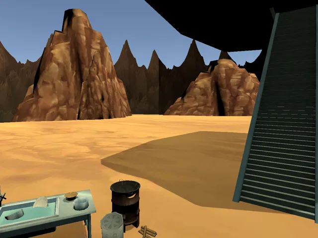 Bleach˸Visored Underground training area