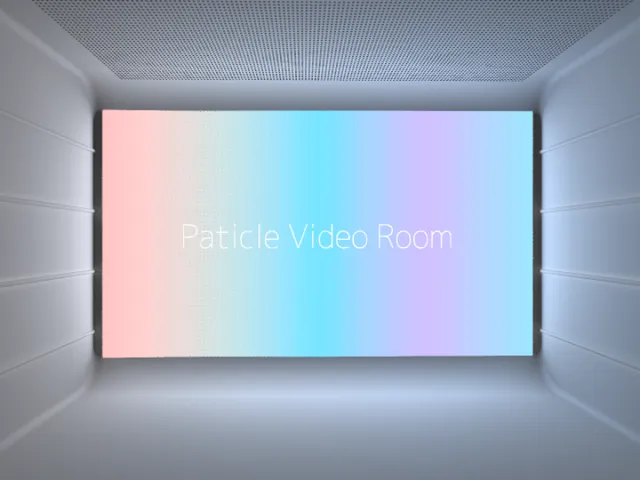 Particle Video Room