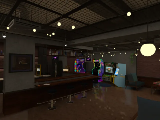 The Raven and The Fox Arcade Pub