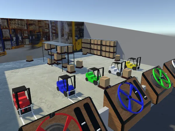 RC Forklift Playground