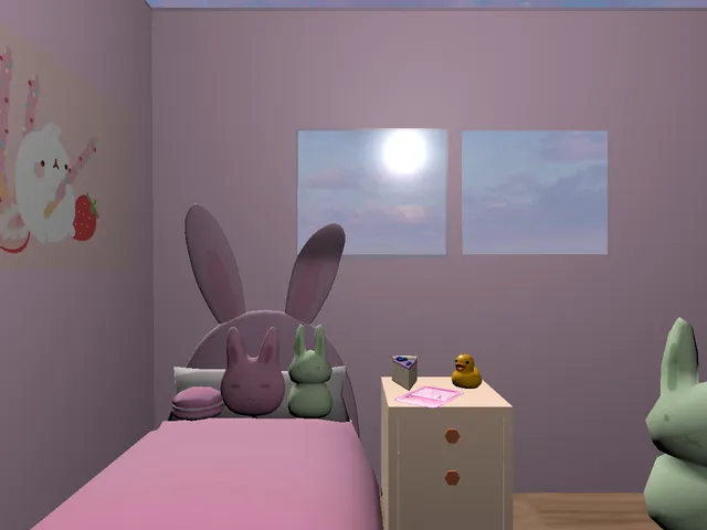 pink sweet room