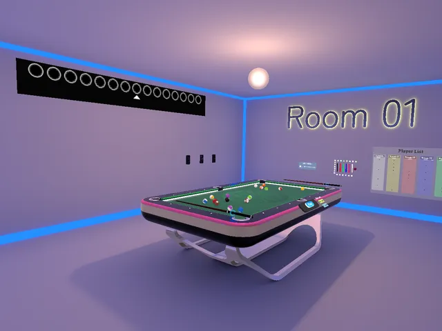 9ft pool table