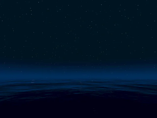 ocean night