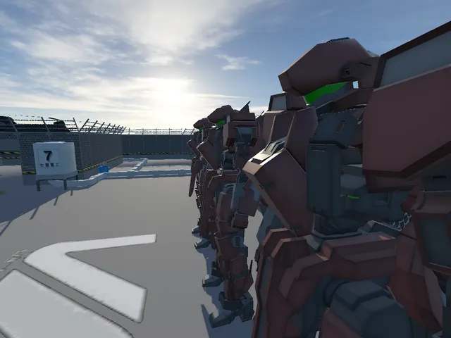 VMA拠点ヘリポート