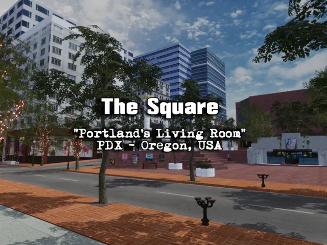 PDX - Portland OR - Pioneer Courthouse Square