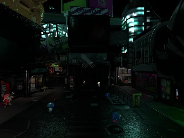 Splatoon2 City Hub