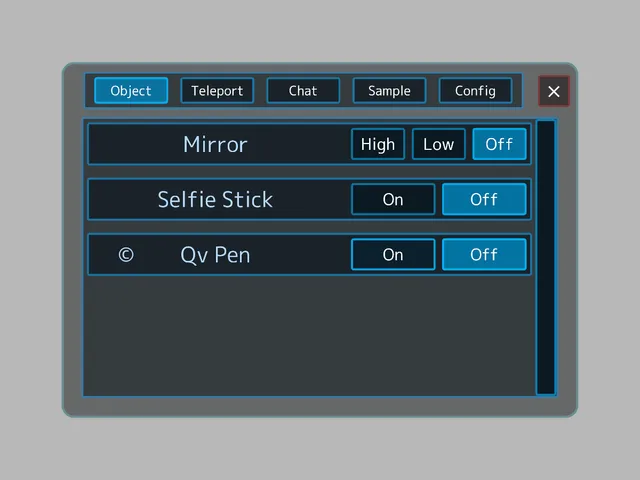 ExMenuSampel v18․4