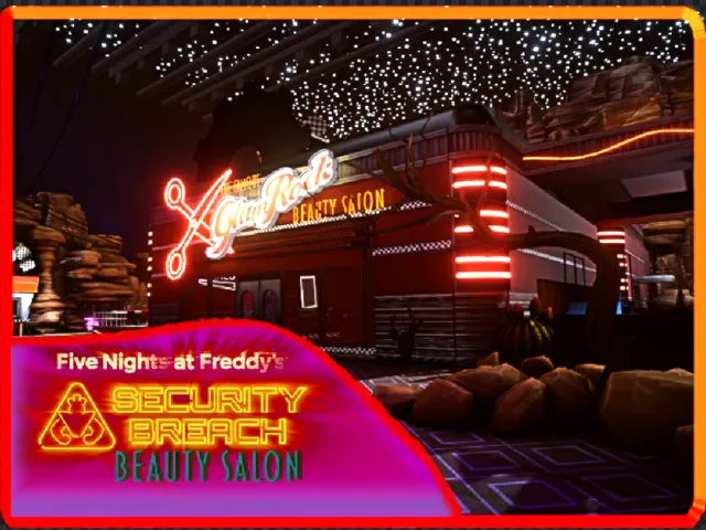 FNAFSb Glamrock Beauty salon
