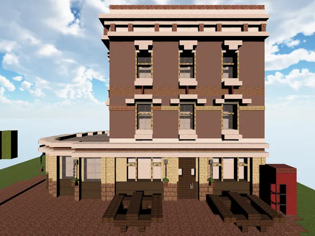 The Winchester Made in Minecraft