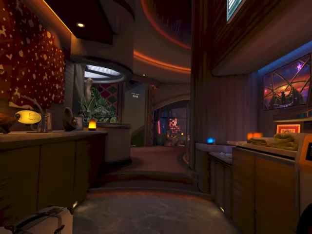 Ryn's and Rayn's Luminous Hotel Room