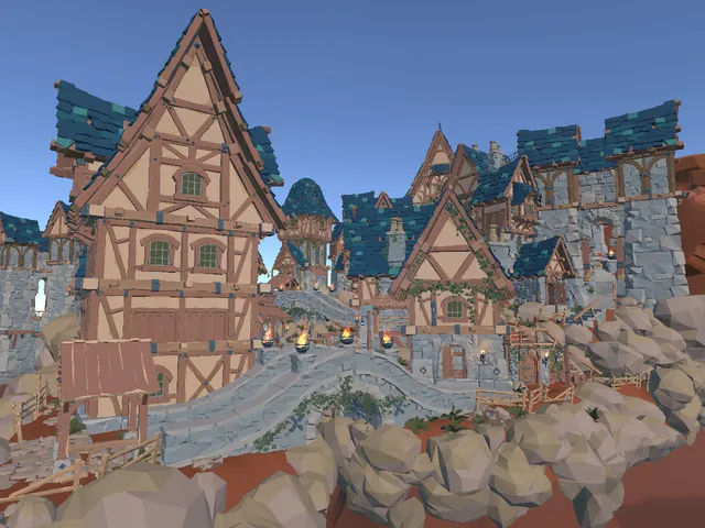 CatsUdon-MedievalVillage-
